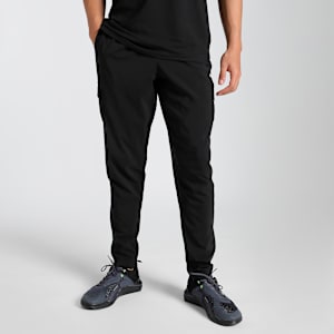 Train All Day TECH Men's Woven Training Cargo Pants, PUMA Black, extralarge-IND