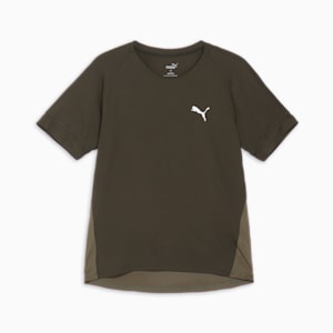 ユニセックス ランニング テック RF 半袖 Tシャツ, Dark Olive, extralarge-JPN