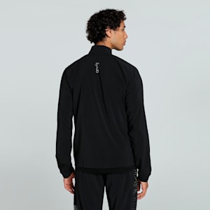PUMA x one8 Men's Slim Fit Training Woven Jacket, PUMA Black, extralarge-IND