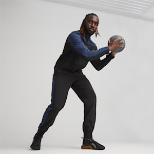 White puma jogging suit sales