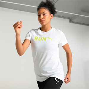 RUN PUMA Graphic Women's Running T-shirt, PUMA White-Q1 graphic, extralarge-IND
