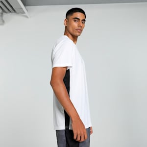 Cross the Line 2.0 Men's Track & Field Running Tee, Puma White-Puma Black, extralarge-IND