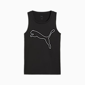 Train All Day Essentials Women's Sleeveless Tank, PUMA Black, extralarge