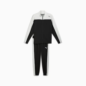 メンズ トレーニング トレーン フェイバリット トラックスーツ, PUMA Black-Vapor Gray, extralarge-JPN