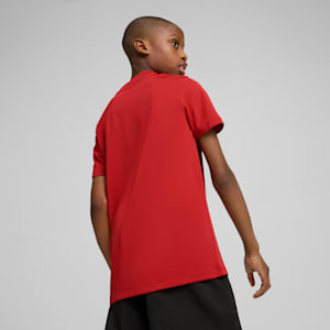 Train All Day Youth Training Tee, Red Fire, extralarge-IND