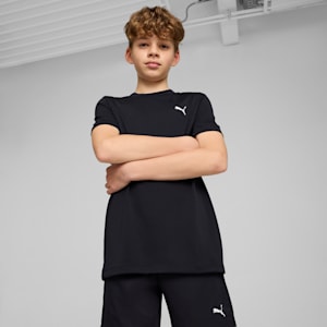 Playera Train All Day Essentials para adolescentes, New Navy, extralarge