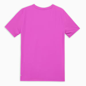 Train All Day Cat Logo Youth Training Tee, Pure Magenta, extralarge-IND
