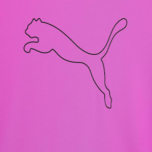 Train All Day Cat Logo Youth Training Tee, Pure Magenta, extralarge-IND