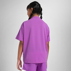 Train All Day Youth Relaxed Fit Training Tee, Pure Magenta, extralarge-IND