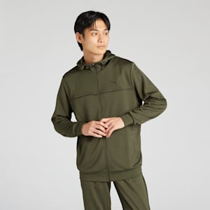 メンズ トレーニング ジャケット, Dark Olive, extralarge-JPN