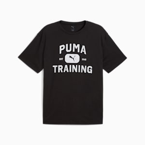 GRAPHICS Logo Relaxed Training Tee Men, PUMA Black, extralarge