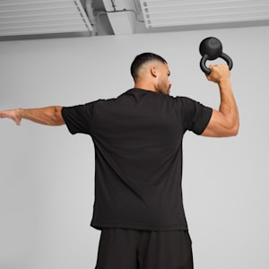 GRAPHICS Logo Relaxed Training Tee Men, PUMA Black, extralarge