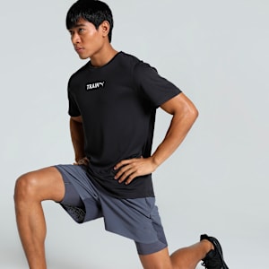 Graphics Men's Training Tee, PUMA Black, extralarge-IND