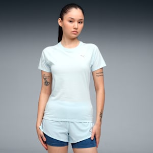 VELOCITY Tri-Blend Women's Running Tee, Sea Glass, extralarge-IND