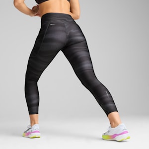 VELOCITY All-Over Print Women's Running Tights, PUMA Black, extralarge-IND