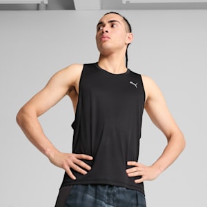 VELOCITY Men's Running Tank, PUMA Black, extralarge-IND