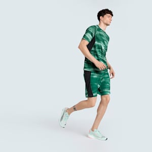 VELOCITY All-Over Print Men's Running Tee, Green Moon, extralarge-IND