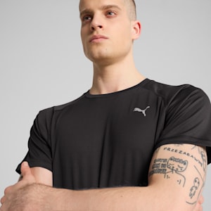 VELOCITY Men's Running Tee, PUMA Black, extralarge-IND