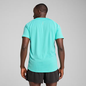 VELOCITY Men's Running Tee, Aquatic, extralarge-IND