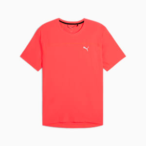 SEASONS coolCELL Men's Short Sleeve Tee, Glowing Red, extralarge