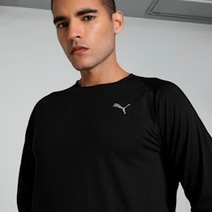 CLOUDSPUN Long Sleeve Men's Running Top, PUMA Black, extralarge-IND
