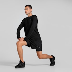 CLOUDSPUN Long Sleeve Men's Running Top, PUMA Black, extralarge-IND