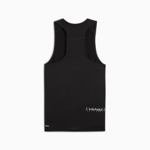 Graphic Mesh Men's Running Singlet, PUMA Black, extralarge-IND