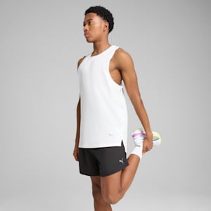 Graphic Mesh Men's Running Singlet, PUMA White, extralarge-IND