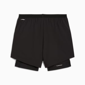 Shorts 2 en 1 de 5 para hombre ULTRAWEAVE Everyday Running, PUMA Black, extralarge