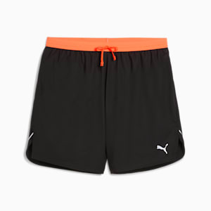 Shorts de 5 para hombre Everyday Running ULTRAWEAVE, PUMA Black-Glowing Red, extralarge