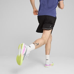 Shorts de 5 para hombre Everyday Running ULTRAWEAVE, PUMA Black-Glowing Red, extralarge
