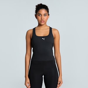 CLOUDSPUN Mesh Women's 2-in-1 Training Tank, PUMA Black, extralarge-IND
