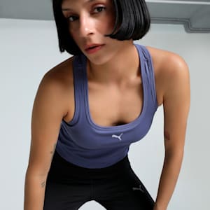 CLOUDSPUN Mesh Women's 2-in-1 Training Tank, Blue Crystal, extralarge-IND