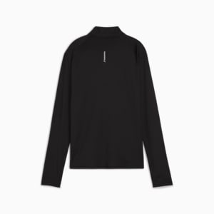 RUN VELOCITY CLOUDSPUN Women's 1/4 Zip, PUMA Black, extralarge