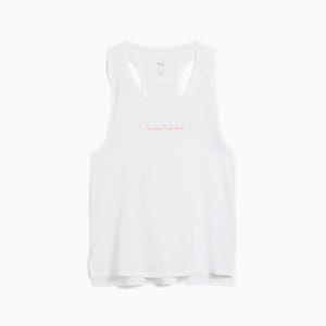 RUN GRAPHIC Women's Mesh Singlet, PUMA White-Q2, extralarge