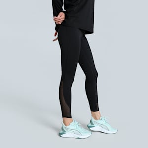 CLOUDSPUN Soft Mesh Women's High-Waisted 7/8 Training Tights, PUMA Black, extralarge-IND