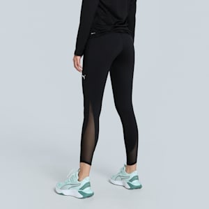 CLOUDSPUN Soft Mesh Women's High-Waisted 7/8 Training Tights, PUMA Black, extralarge-IND
