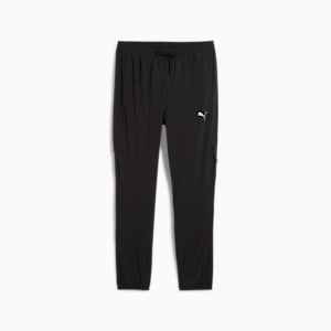 PUMA Flex Trend Men's Woven Pants, PUMA Black, extralarge