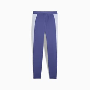 PUMA STRONG High-Waisted 7/8 Color Block Women's Tights, Blue Crystal, extralarge