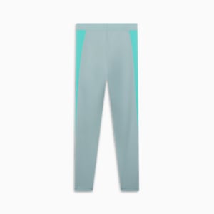 Shorts tiro alto 7/8 PUMA STRONG Colour Block para mujer, Modern Mint, extralarge