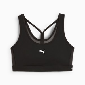 Top deportivo 4KEEPS CLOUDSPUN para mujer, PUMA Black, extralarge