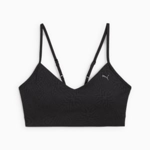 MOVE CLOUDSPUN Medium Support Women's Bra, PUMA Black, extralarge