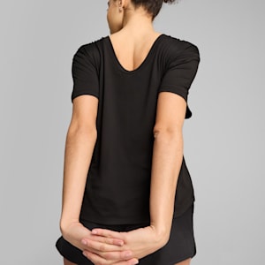 MOVE CLOUDSPUN Women's Loose Fit Tee, PUMA Black, extralarge