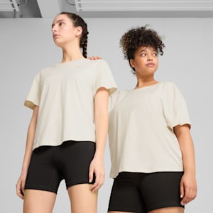 Playera MOVE CLOUDSPUN Loose para mujer, Alpine Snow, extralarge