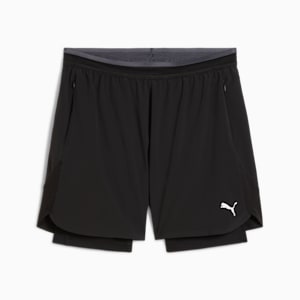 TRAINING TECH 2-in-1 Men's Training Shorts, PUMA Black, extralarge-IND
