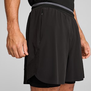 TRAINING TECH 2-in-1 Men's Training Shorts, PUMA Black, extralarge-IND