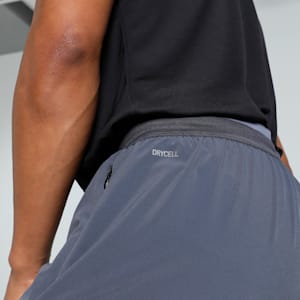 TRAINING TECH 2-in-1 Men's Training Shorts, Galactic Gray, extralarge-IND