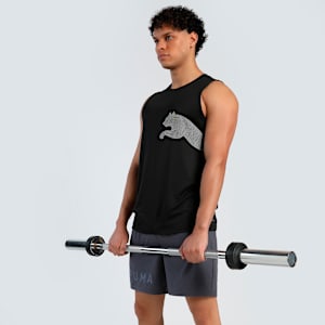 Pants Train All Day Big Logo para hombre, PUMA Black, extralarge