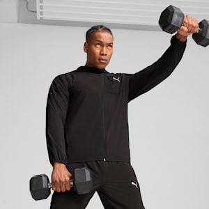 Veste tissée PUMA FLEX Homme, PUMA Black, extralarge