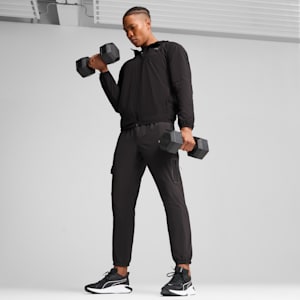 PUMA FLEX Men's Woven Jacket, PUMA Black, extralarge
